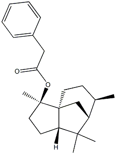 CEDRYL PHENYLACETATE Struktur