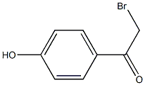 a-bromo-p-hydroxyacetophenone Struktur