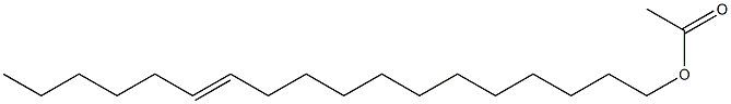 (12E)-12-Octadecenyl acetate Struktur