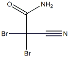 2,2-dibromo-3-nitrilpropionamide Struktur