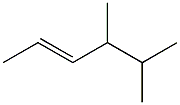 4,5-Dimethyl-2-hexene. Struktur