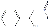 2-Nitro-1-phenylethan-1-ol Struktur