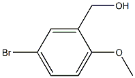 2-METHOXY-5-BROMOBENZYL ALCOHOL Struktur