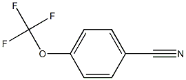 4-TRIFLUOROMETHOXYBENZONITIRLE Struktur