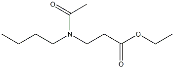 ETHYL-3(N-BUTYLACETAMINO)-PROPIONATE Struktur