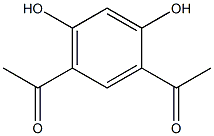 4,6-diacetoresorcinol Struktur