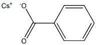 cesium benzoate Struktur