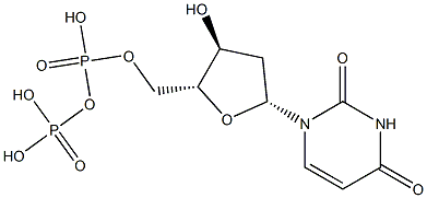 deoxyuridine diphosphate Struktur