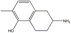 5-hydroxy-6-methyl-2-aminotetralin Struktur