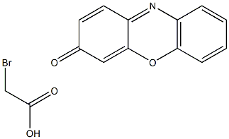 resorufin bromoacetate Struktur