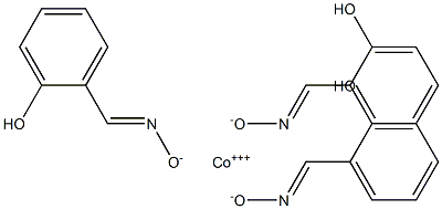 cobalt(III)salicylaldoxime Struktur