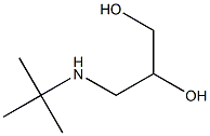 3-tert-butylamino-1,2-propanediol Struktur