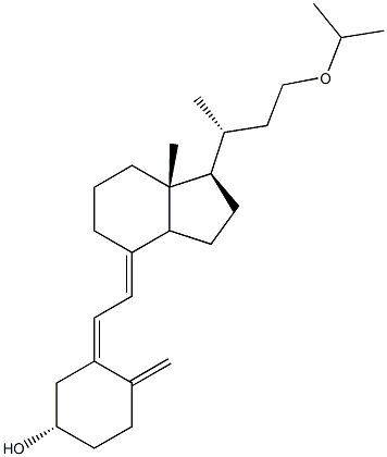 24-oxavitamin D3 Struktur