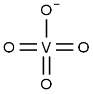 pervanadate Struktur