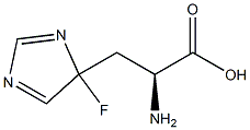 4-fluorohistidine Struktur