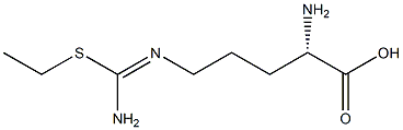 S-ethylthiocitrulline Struktur