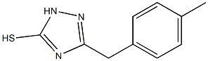 3-(4-methylbenzyl)-1,2,4-triazol-5-thiol Struktur