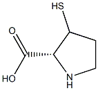 3-mercaptoproline Struktur