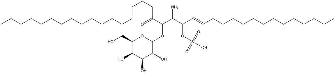 stearoyl-sulfogalactosylsphingosine Struktur