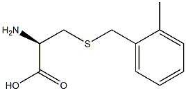 S-(o-methylbenzyl)cysteine Struktur