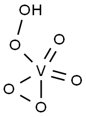 diperoxovanadate Struktur