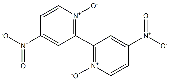 4,4'-dinitro-2,2'-bipyridinyl-N,N'-dioxide Struktur