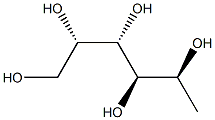 6-deoxy L-talitol Struktur