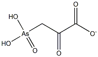 3-arsonopyruvate Struktur