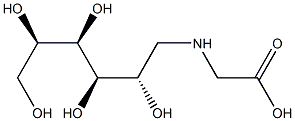 N-gluconylglycine Struktur