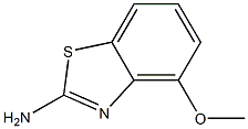 4-METHOXY-2-AMINOBENZTHIAZOLE Struktur