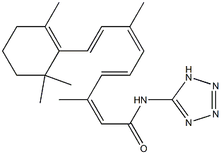 N-(TETRAZOL-5-YL)RETINAMIDE Struktur