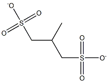 ETHANEDIMETHANESULPHONATE Struktur