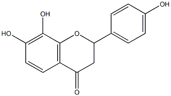 7,8,4'-TRIHYDROXYFLAVANONE Struktur