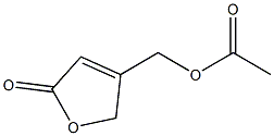 4-(ACETOXYMETHYL)-2-FURANONE Struktur