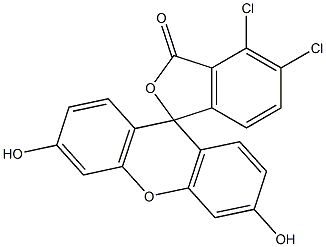 FLUORESCIEN,4,5-DICHLORO- Struktur