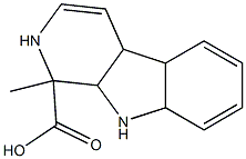 1-CARBOXYTETRAHYDROHARMAN Struktur