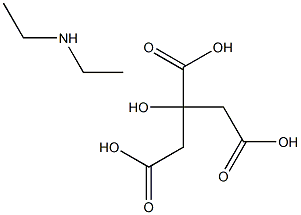 DIETHYLAMINECITRATE Struktur