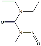 N-METHYL-N',N'-DIETHYL-N-NITROSOUREA Struktur