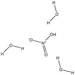 NITRICACIDTRIHYDRATE Struktur