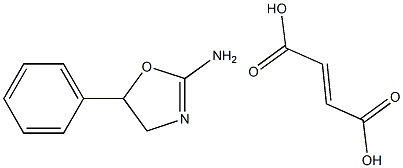 2-OXAZOLINE,2-AMINO-5-PHENYL-,FUMARATE Struktur