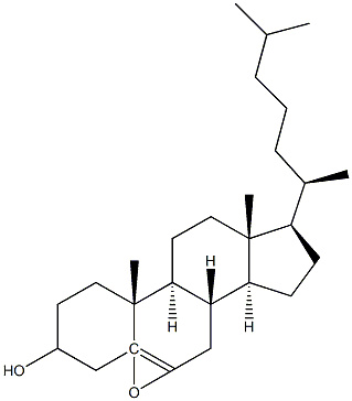 5,6BETA-EPOXYCHOLESTEROL Struktur