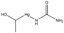 ETHANOLMERCURYCARBAMIDE Struktur