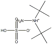 DI-TERT-BUTYLHYDRAZINIUMSULPHATE Struktur