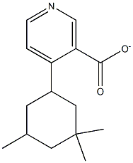 3,3,5-TRIMETHYLCYCLOHEXYLNICOTINATE Struktur