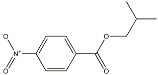 ISOBUTYL-PARA-NITROBENZOATE Struktur