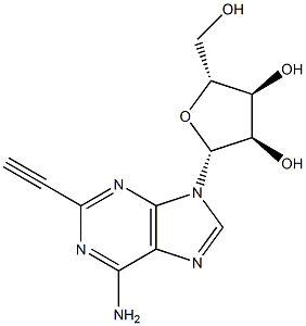 2-ETHYNYLADENOSINE Struktur