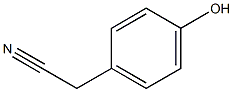 PARA-HYDROXYBENZYLCYANIDE Struktur