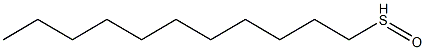 1-DECYLMETHYLSULPHOXIDE Struktur