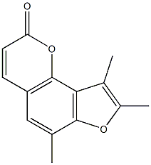 TRIMETHYLANGELICIN Struktur