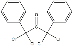 DICHLOROPHENYLMETHYLSULPHOXIDE Struktur